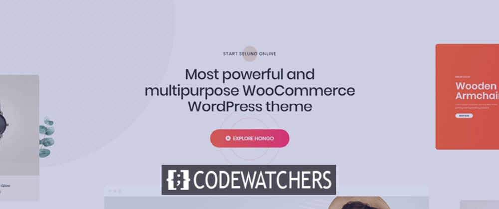 Обзор: Hongo - современная и многофункциональная тема WordPress для WooCommerce