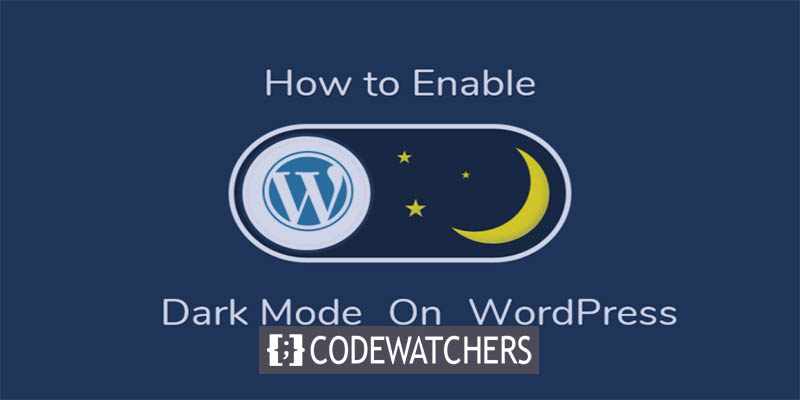 Cara mengaktifkan Mode Gelap di situs WordPress Anda