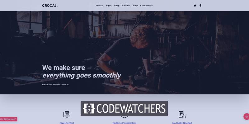 İnceleme: Crocal - Çok Amaçlı WordPress Teması