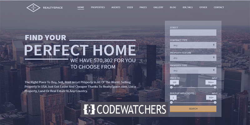 Review: Realtyspace - Vastgoed WordPress-thema