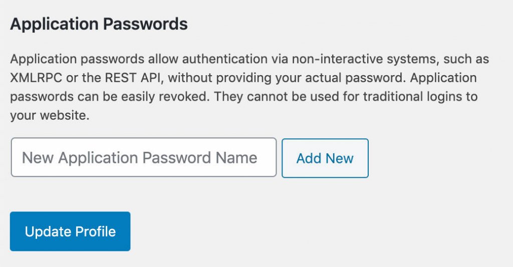 Password application