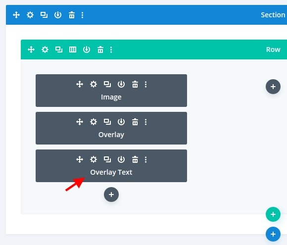 Overlay code