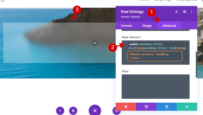 How to Create Transparent Blurred Background Effect On Divi - CodeWatchers