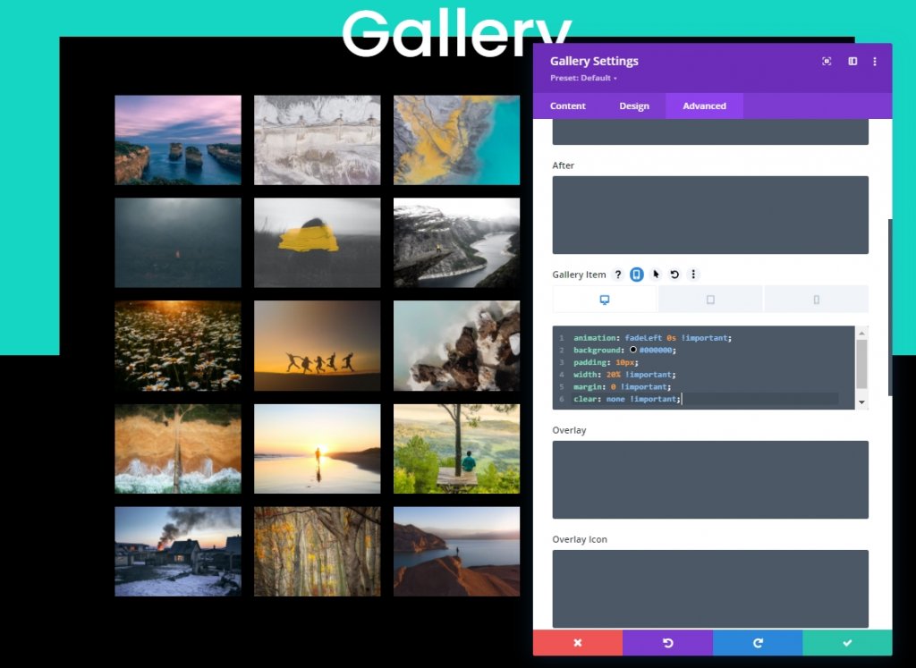 How To Bring Outstanding Animation Effect In Divi Image Gallery -  CodeWatchers