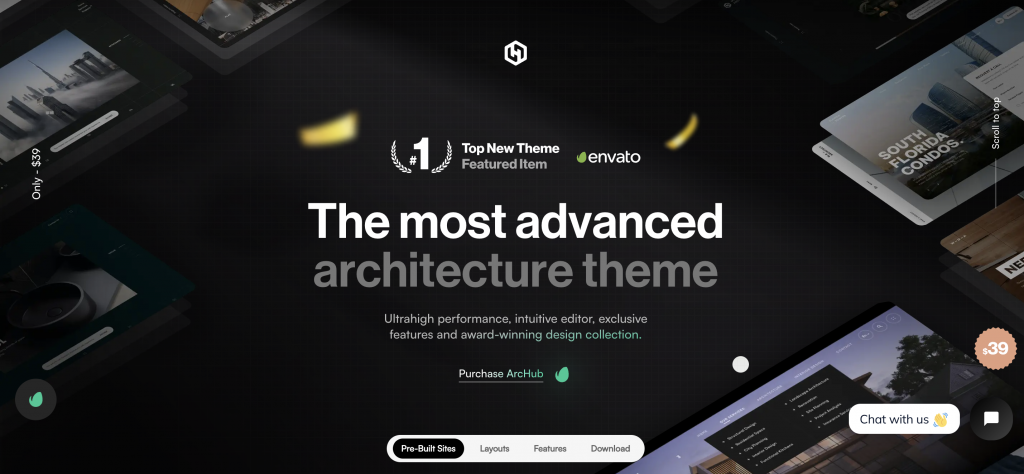 ArcHub - Architecture and Interior Design WordPress Theme