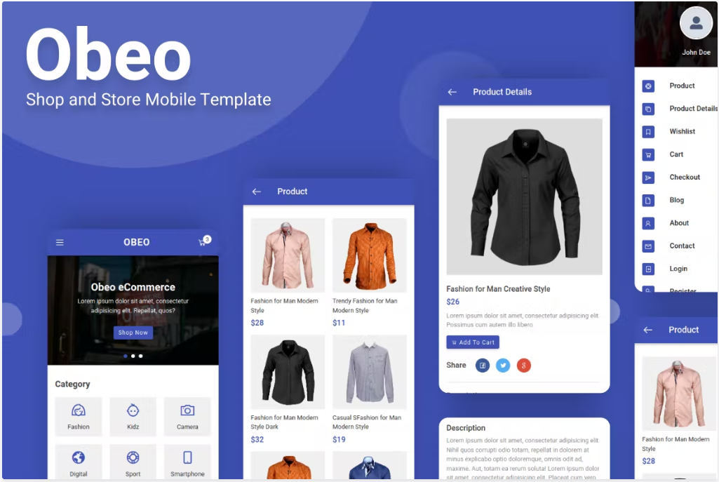 Nulled templates. Obeo.