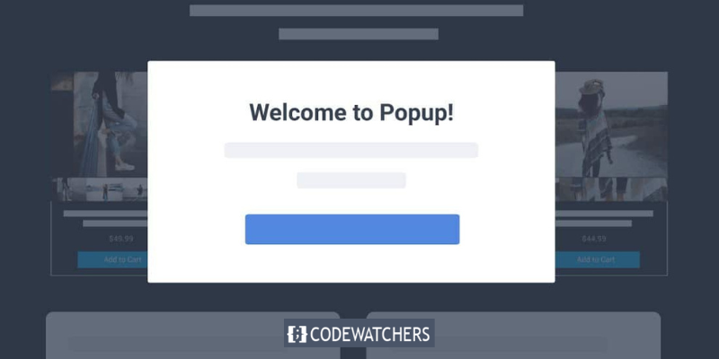 How To Open A WordPress Popup Form On Click Of Link Or Image - CodeWatchers