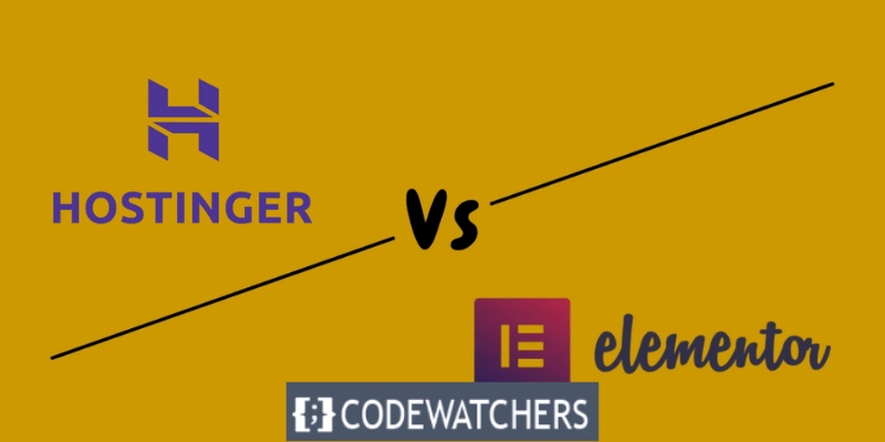 Elementor Hosting vs Hostinger Hosting (Review)