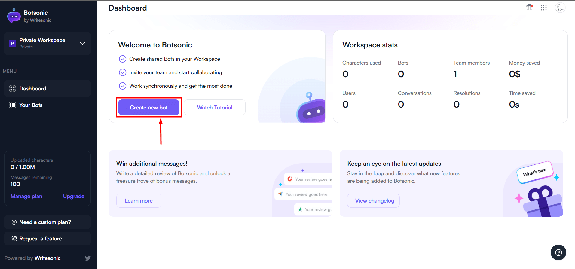 Botsonic Review 2024: Custom AI Chatbot - CodeWatchers